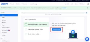 downloading zoom